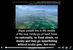 BAJAU People video by UNB Facts