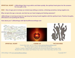 Ego + Heart = Love