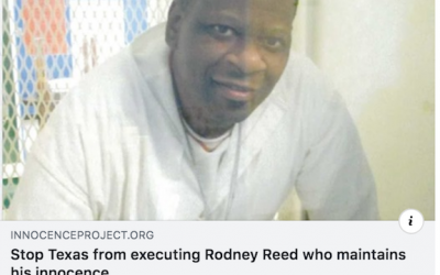 INNOCENT & ALLOWED to PROVE, Rodney Reed
