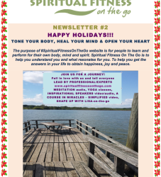 Newsletter #SPIRITUALFITNESSONTHEGO December